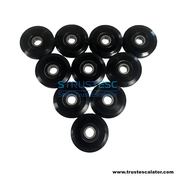 Escalator Handrail Anti-deviation Roller 76*16*6203 Use for Mitsubishi