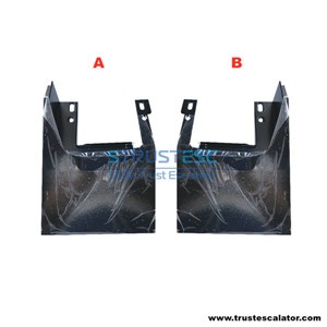 Escalator Handrail Frontplate Aluminum Black Painted Use for XIZI OTIS 