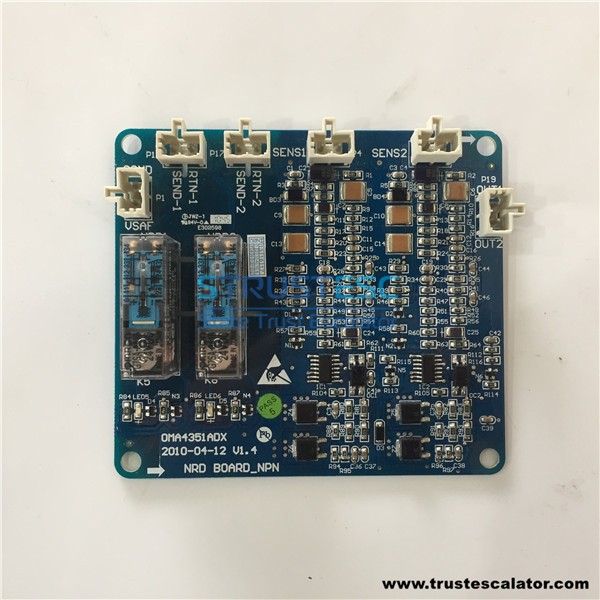 Escalator PCB OMA4351ADX NRD Board NPN Use for Otis 