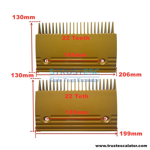 Escalator Plastic Comb Plate Use for Toshiba