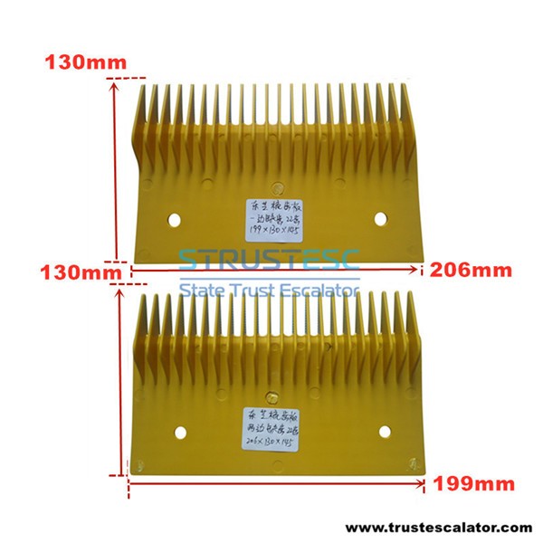 Escalator Plastic Comb Plate Use for Toshiba