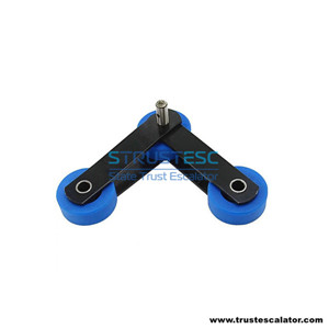 Escalator Step Chain P135.5 Roller 76x25 Use for Mitsubishi K Type