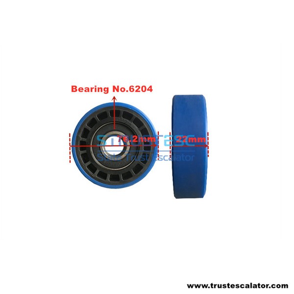 Escalator Step Chain Roller 76x22x6204 Use for XIZI OTIS