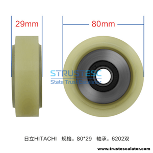  Escalator Step Roller Use for Hitachi 80*29*6202