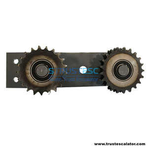 Escalator Tension Double Gear 21 Teeth Use for Mitsubishi