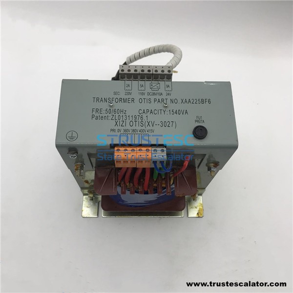 Escalator Transformer XAA225BF6 50/60Hz Capacity 1540VA Use for Otis