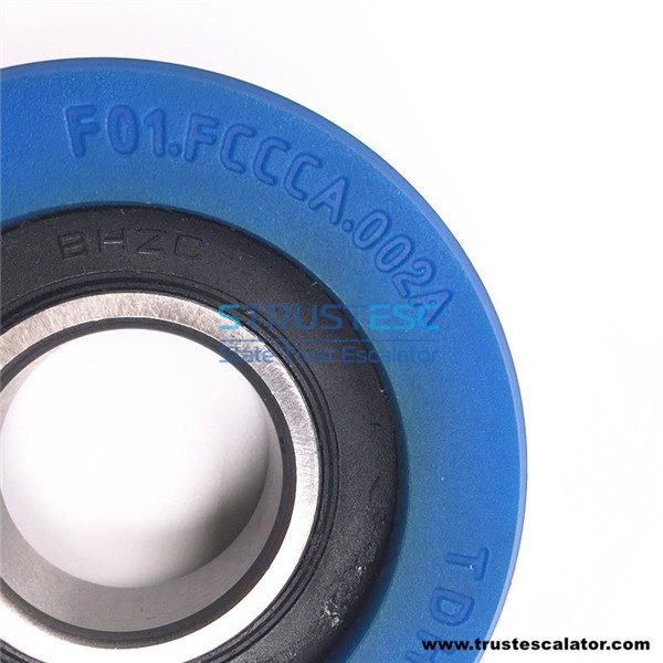 F01.FCCCA.002A Escalator Step Chain Roller Use for SJEC 80*25mm Bearing 6206-2RS  
