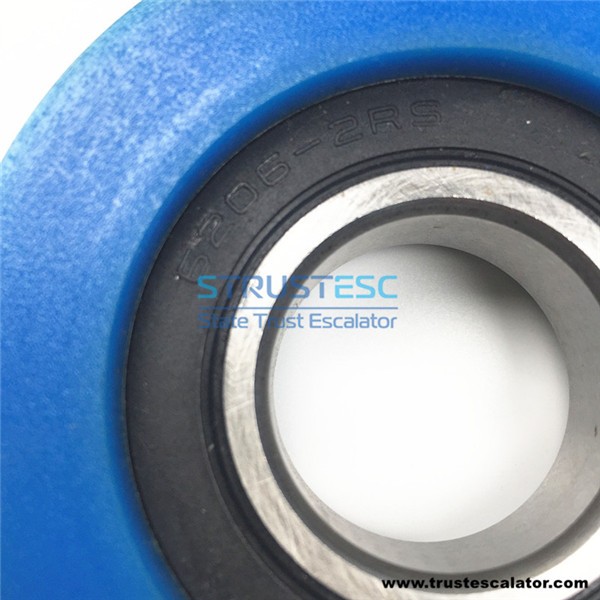 F01.FCCCA.002A Escalator Step Chain Roller Use for SJEC 80*25mm Bearing 6206-2RS  