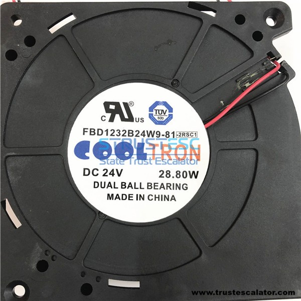 FBD1232B24W9-81 24V Cooltron Fan Use for Kone Elevator Inverter KDL16R 