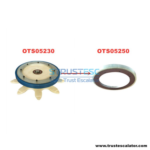 GAA195NV1 GAA195NT1 Escalator Nylon Wheel Gear Use for Otis 506CNE 