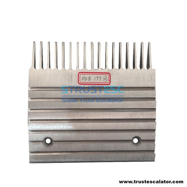 GAA453A4, GOA453A4 Comb, Aluminum, HD, J, UB, 5.75″Long, 17 Teeth Use for Otis ​