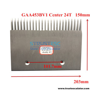 GAA453BV1 Escalator Comb Plate 24 Teeth CTR Use for Otis  
