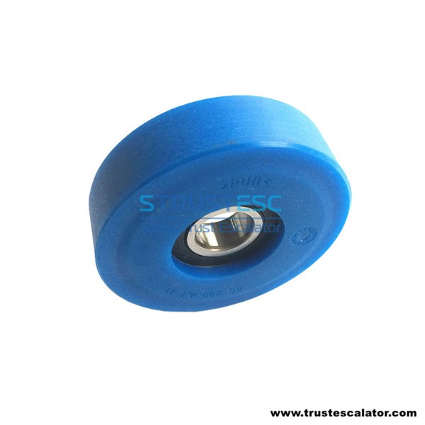 GO290AJ11 Escalator Step Chain Roller 76*22 ID16.9mm Use for Otis