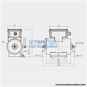 GSD100K Escalator Brake use for Otis