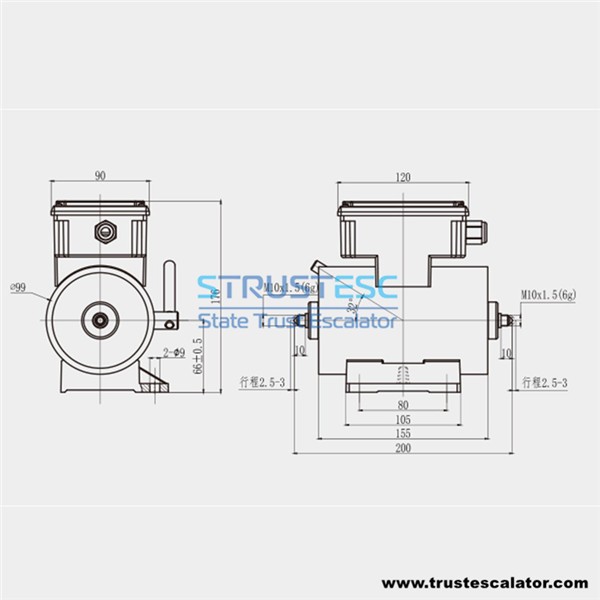 GSD100K Escalator Brake use for Otis