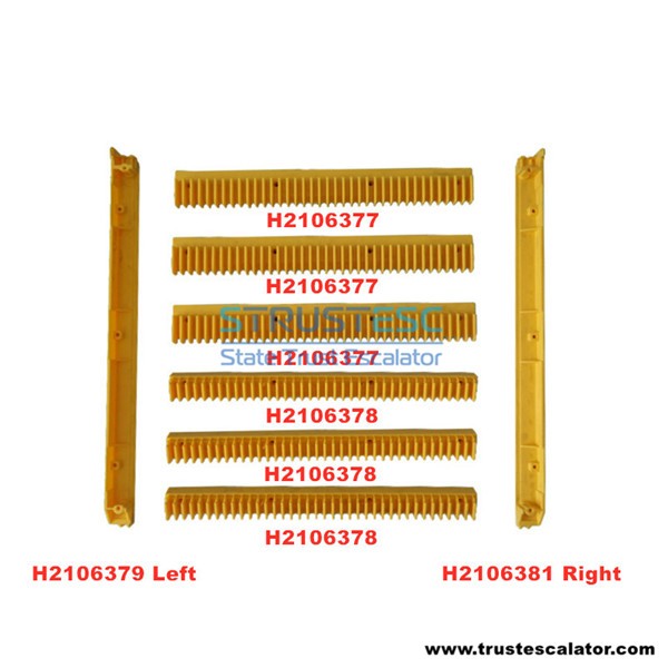 H2106377 H2106378 H2106379 H2106381 Escaaltor Demarcation Use for Hitachi Escalator