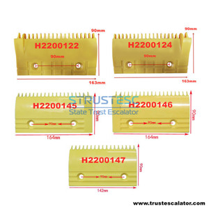 H2200122 H2200124 H2200145 H2200146 H2200147 Escalator Comb Use for Hitachi