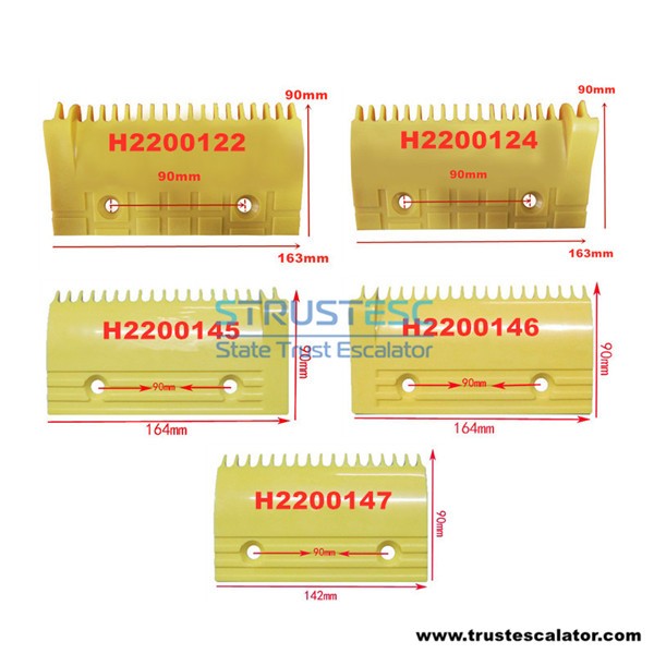 H2200122 H2200124 H2200145 H2200146 H2200147 Escalator Comb Use for Hitachi