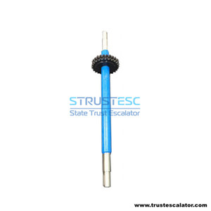 HANDRAIL SHAFT W Double SPROCKET 26T L=1240mm Use for Kone Escalator