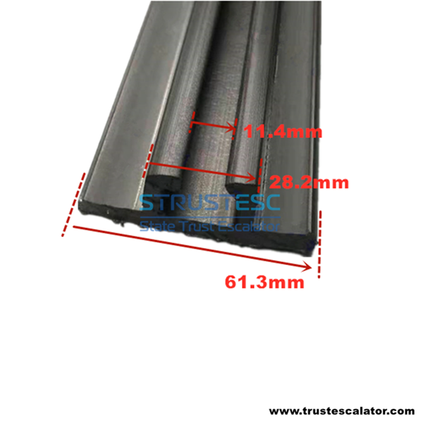 Handrail Nylon Guide Rail Use for Mitsubishi Escalator