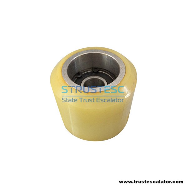 Handrail Support Roller Use for Mitsubishi Escalator OD60mm W55mm Bearing 6202RS