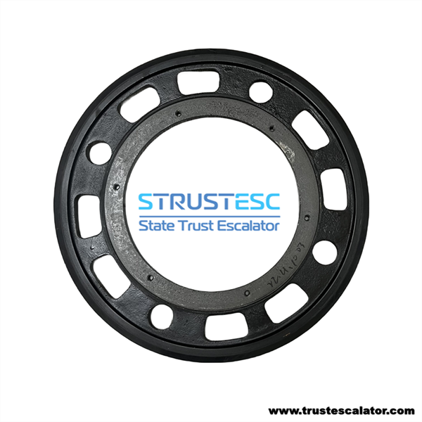 J617155B109 SZ2203 Handrail Drive Sheave Use for Mitsubishi  J Type Escalator OD580 W28mm M10mm
