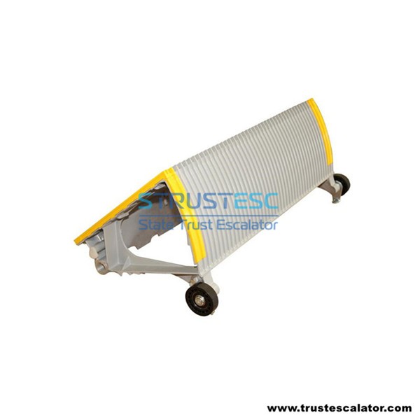 KM3713114 KM3713115 Step for Kone Escalator L800mm W Plastic Yellow Demarcation
