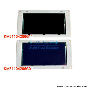 KM51104206G01 KM51104206G11 Elevator display blue black