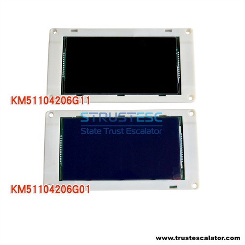 KM51104206G01 KM51104206G11 Elevator display blue black
