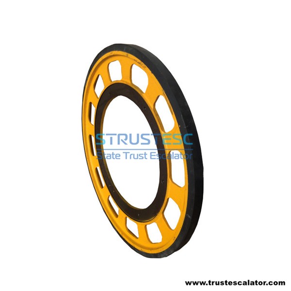 KM5252113H01 HANDRAIL DRIVE WHEEL OD588mm Replace KM5252112G01 Use for TRAVELMASTER 115