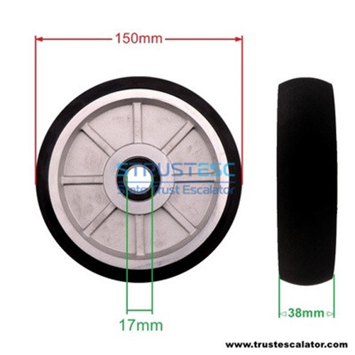 KM581274G03 150*38*6003 Lift guide shoe Roller