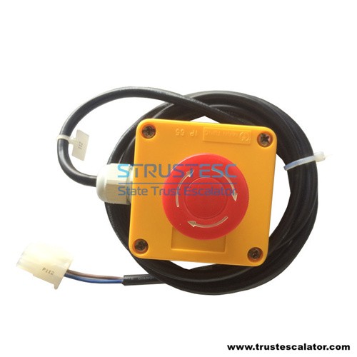 KM713865G01 Elevator pit stop switch with cable 2M