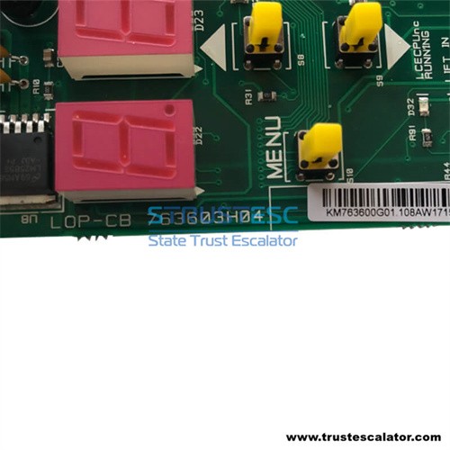 KM763600G01 KM763600G02 LOP-CB Elevator board