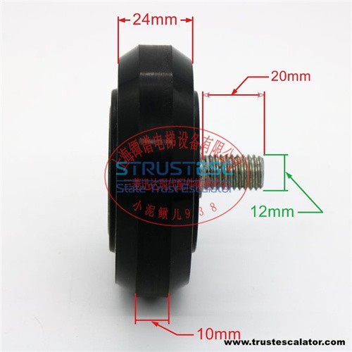 KM86789G02  80*28*6203 Elevator guide shoe roller 