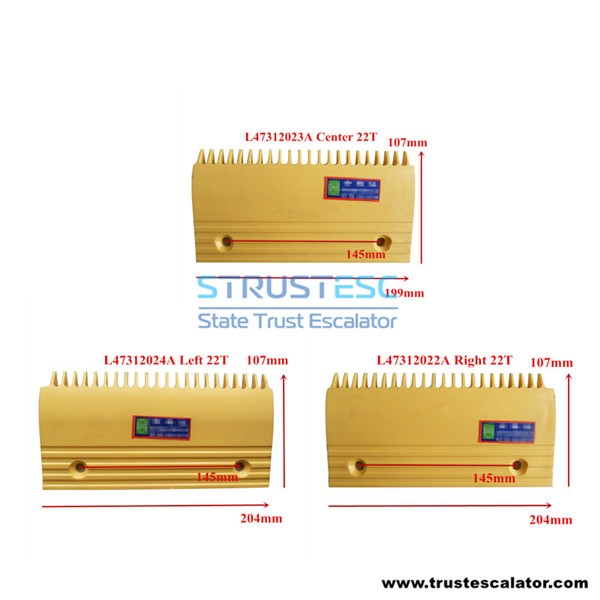 L47312022A L47312023A L47312024A Escalator Plastic Comb Use for XIZI OTIS