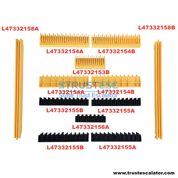 L47332158A Left L47332158B Right Step Demarcation Use for ThyssenKrupp 