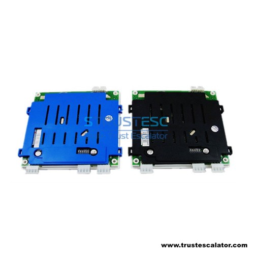 LMBS430BL-V1.0.0 Elevator display Blue/Black 
