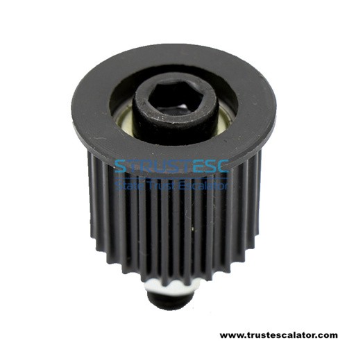 Lift Door Motor Belt Roller 37x35xM12 W W/O Axle Use for Kone