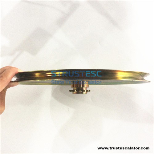 NTCR16052861 Elevator door motor belt pulley OD280xW15mm