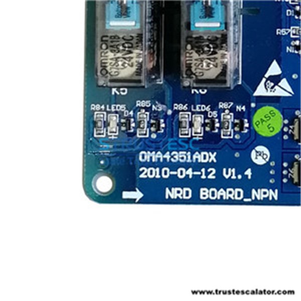OMA4351ADX NRD BOARD NPN Escalator PCB Use for Otis Sigma