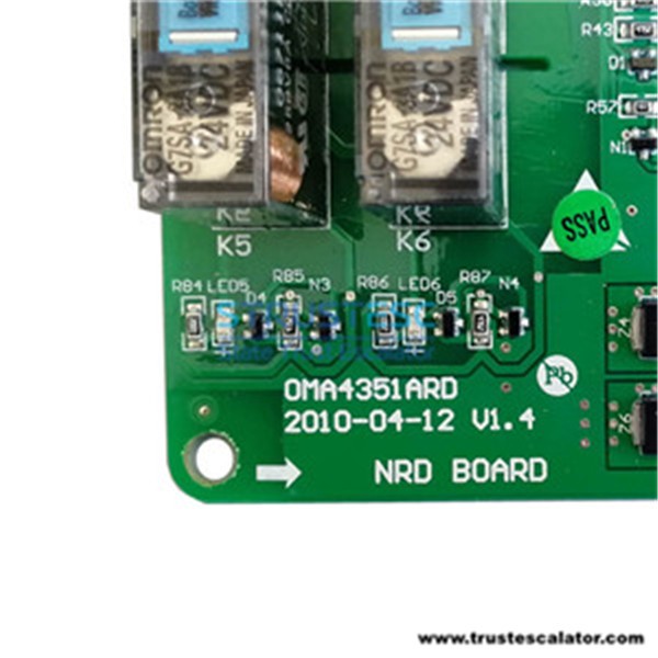 OMA4351ADX NRD BOARD NPN Escalator PCB Use for Otis Sigma