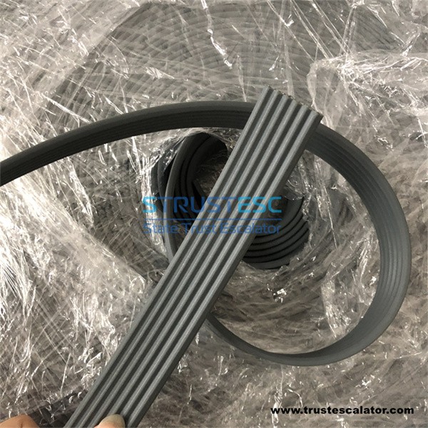 PV30-1.73S-PU-42 5910139 W30mm 12 Cores 42KN Elevator Traction Belt Use for 3300 3600 5500 