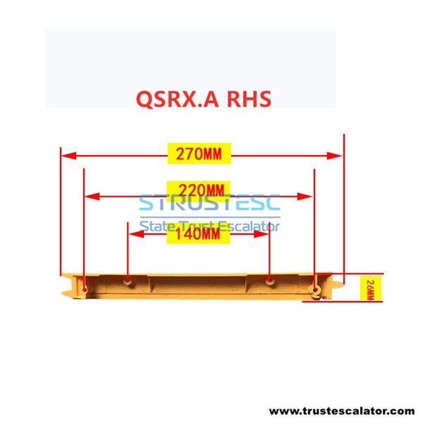 QSRX.A QSRX.A-1 QSRX.A-2-1/2 QSRXILA-3 QSRX.A-3 Escalator Demarcation Use for Seloon