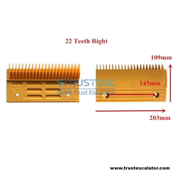 QST.S.a-1 QST.S.a-2 QST.S.a-3 Plastic Comb Use for Otis Canny Escalator