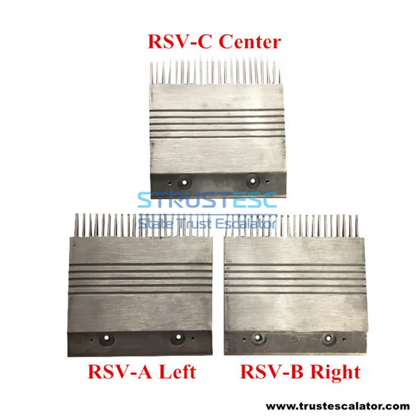 RSV-A DEE3658826 COMB SEGMENT Use for Kone ECO3000 Autowalk