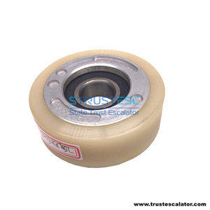 S650C607 Step Chain Roller Use for Hyundai Escalator OD76mm W25mm Bearing 6204-2RS 