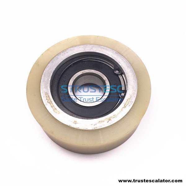 S650C607 Step Chain Roller Use for Hyundai Escalator OD76mm W25mm Bearing 6204-2RS 