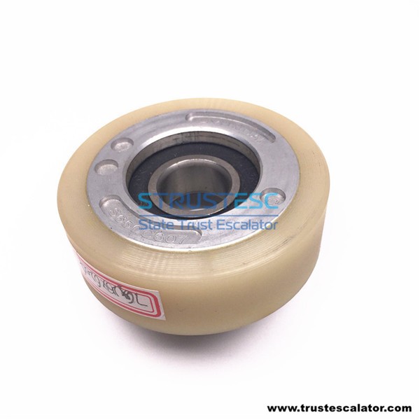 S650C607 Step Chain Roller Use for Hyundai Escalator OD76mm W25mm Bearing 6204-2RS 
