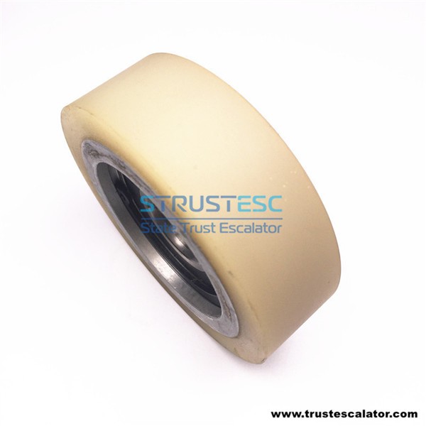 S650C607 Step Chain Roller Use for Hyundai Escalator OD76mm W25mm Bearing 6204-2RS 