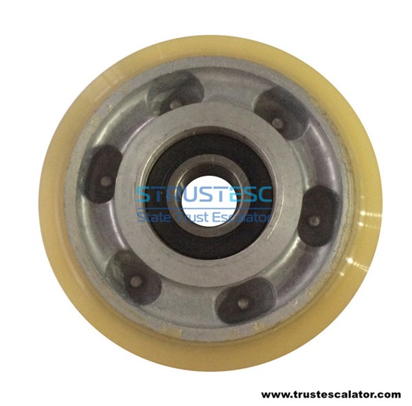 S650C800 Step Chain Roller Use for Hyundai Escalator OD108mm W31mm bearing 5204-2RS  